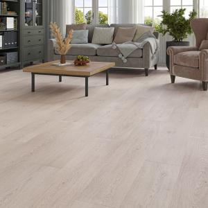 Euro Aspen 12 mm Wide-Plank Laminate – Arctic Grey Oak
